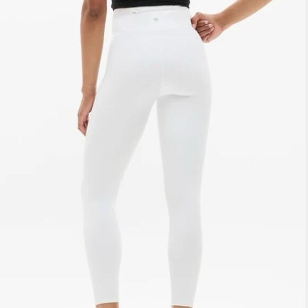Athleta Pacesetter Ultra High-Rise 7/8 Legging | L Tall | Bright White